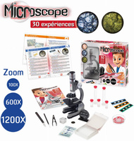 Mikroskop dla dzieci 30 doświadczeń Buki MS907B