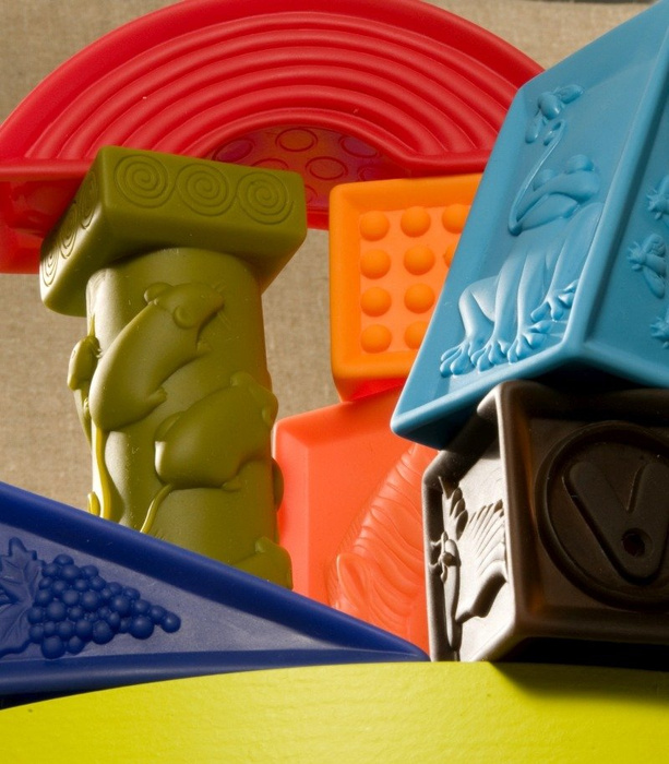 Miękkie klocki dla dzieci squeeze 26 elementów, BX1003-B.Toys