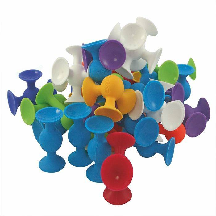 Zestaw Delux Klocki Squigz Przyssawki FA088-2 Fat Brain Toys, klocki dla dzieci