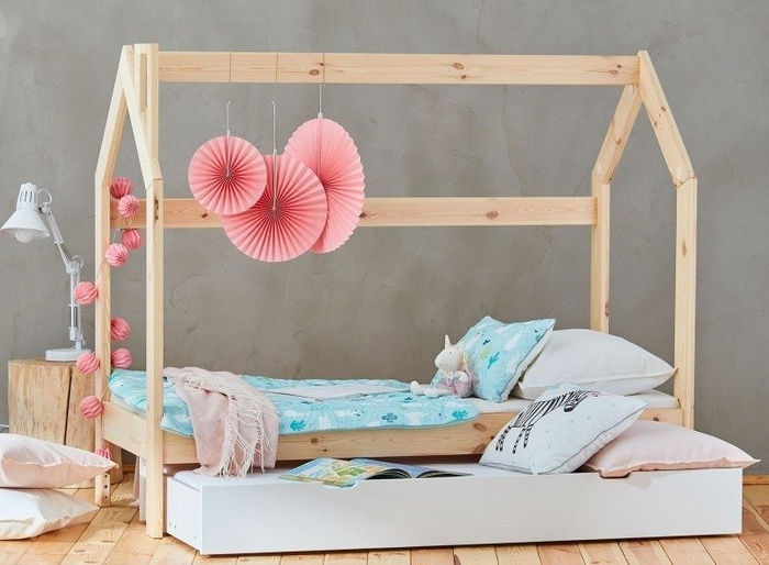 Łóżko Domek 160x70 Pinio Łóżka Domki