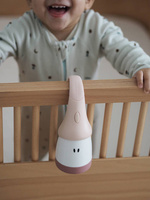 Lampka nocna LED przenośna z latarką Pixie 90h świecenia Pink Beaba 930299