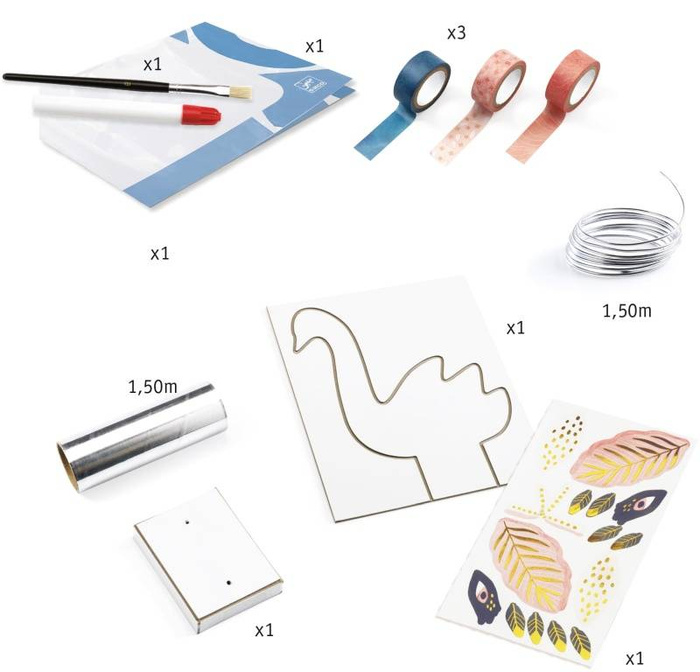 Zestaw artystyczny Pracownia rzeźby Łabędź DJ09346-Djeco, zabawki kreatywne dla dzieci