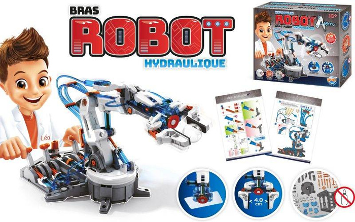 Nauka i zabawa dla dzieci Hydrauliczne ramię robota 7505-Buki
