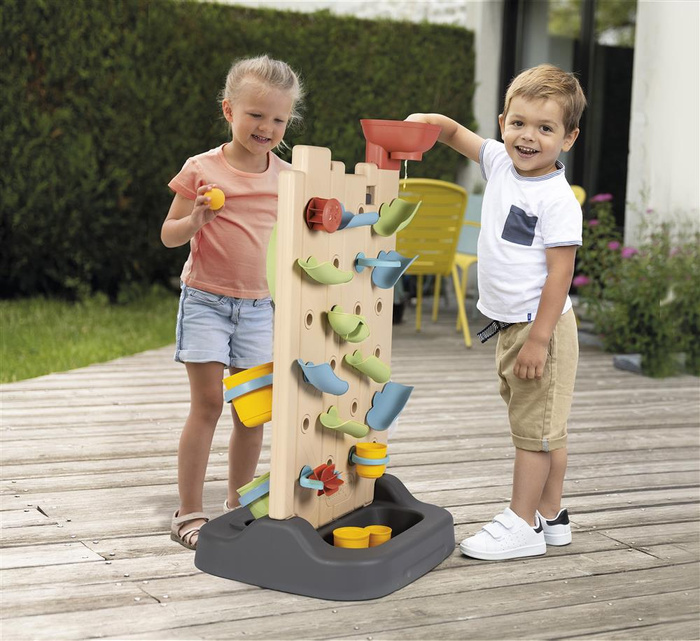 Ścianka aktywności Smoby 840301 dla małych odkrywców 6w1 kreatywna Zabawka edukacyjna