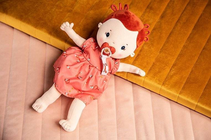 Duża pluszowa lalka dzidziuś Rose 83240-Lilliputiens