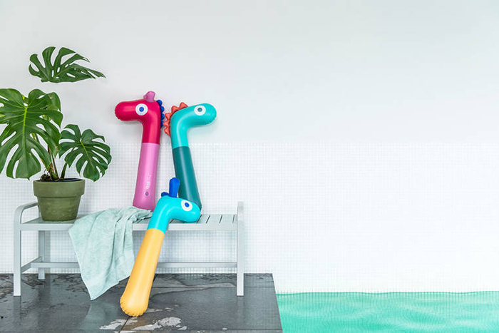 Dmuchany makaron do pływania Żyrafa Quut 173427