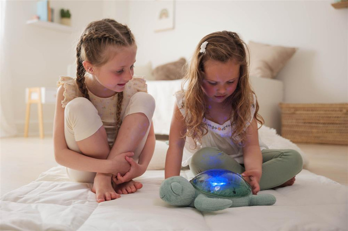 Lampka i Pozytywka 2w1 Żółw podwodny zielony Projektor Cloud b® CLTT-9001-GR Tranquil Turtle