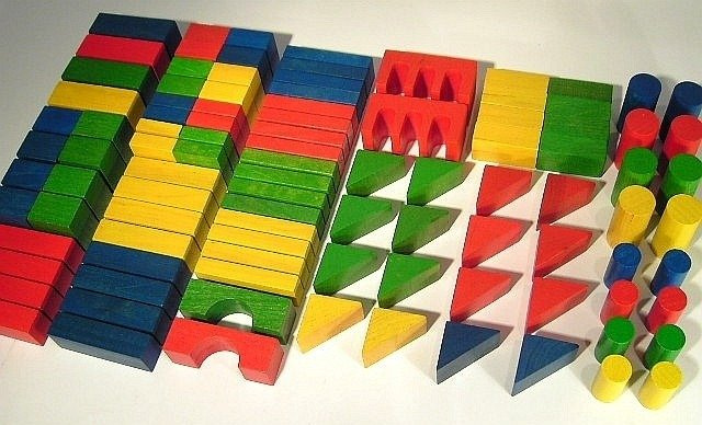 Klocki drewniane z literkami dla dzieci, 280 el., zabawki konstrukcyjne