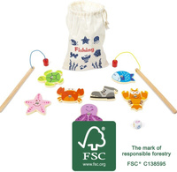 Magnetyczne wędkowanie W jeziorze 11366-Small Foot, zręcznościowe gry dla dzieci