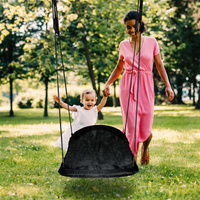 Drewniany Plac zabaw AXI A025.134.92 Wieża z huśtawką Drabinki wspinaczkowe Zjeżdżalnia do kreatywnej zabwy dla dzieci