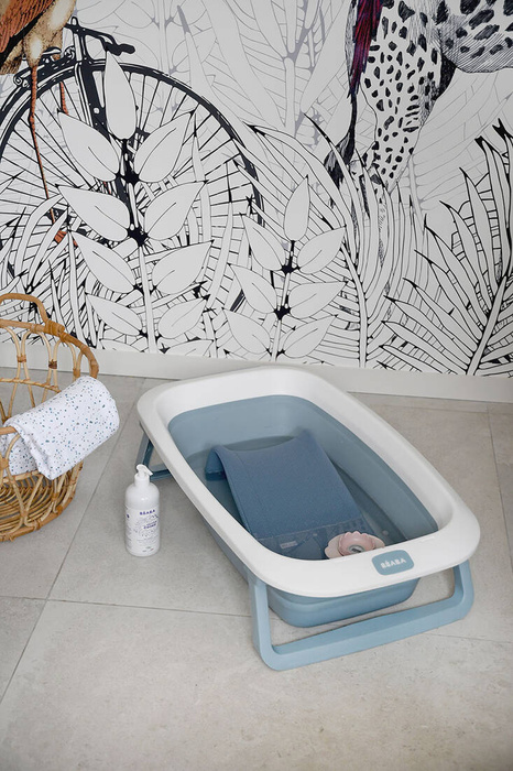 Składana wanienka dla dziecka Eazy Pop Camélé'O Bleu baltique Beaba 920403