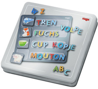 Magnetyczna gra dla dzieci Trening alfabetu HB305049-Haba, puzzle i układanki