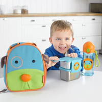 Stalowe pudełko śniadaniowe Pies 252727-Skip Hop, pojemniki na jedzenie