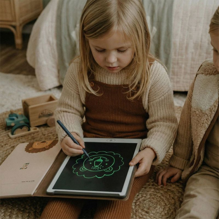 Tablet graficzny dla dzieci z kartami pracy do rysowania KidBook Safari Kidinex