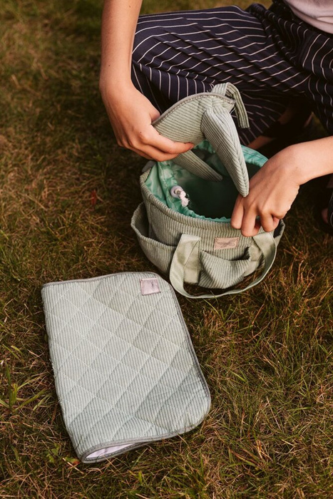 Torba na akcesoria do Hobby Horse sztruskowa zielona by Astrup 84367