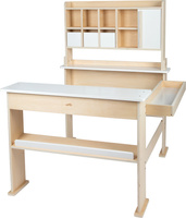 Sklepik drewniany dla dzieci stragan z szufladami i przesuwanymi drzwiami Small Foot 12683