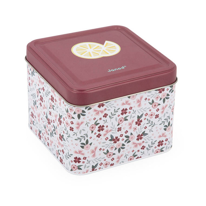 Zestaw drewnianych ciastek w metalowej puszce Twist Janod J06627