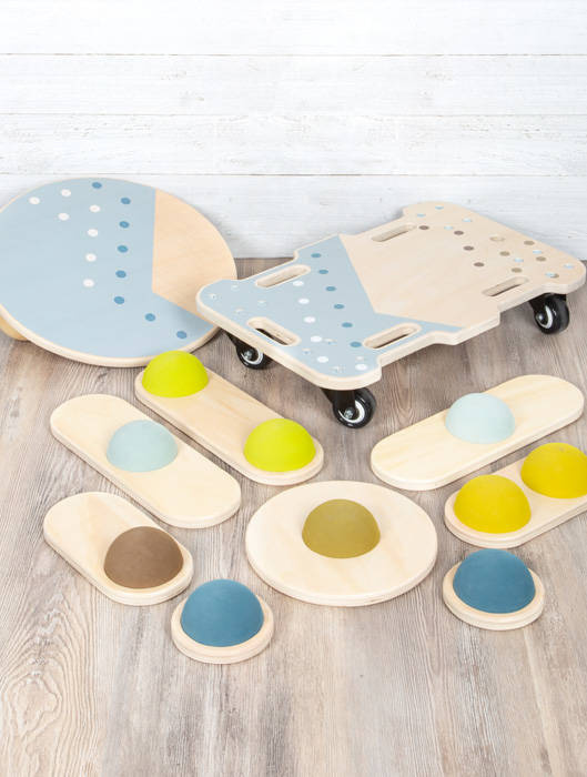 Drewniana deska do balansowania Przygoda 12243-Small Foot, zabawy rozwojowe