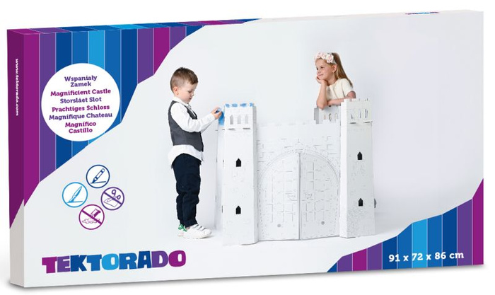 Zabawki z kartonu Wspaniały Pałac Zamek Tektorado 0053