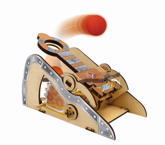 Zestaw kreatywny Zrób to sam Średniowieczna katapulta Buki 2171