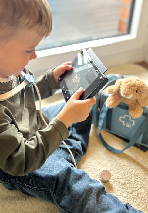 Torba weterynarza z królikiem i akcesoriami Small Foot 12737