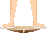 Błękitna deska do balansowania Sky Paw 11953-Small Foot