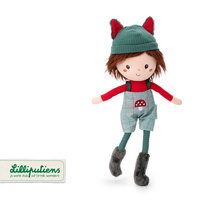 Lalka przytulanka Louis 32cm ozdobne pudełko w kratkę 83487 LILLIPUTIENS