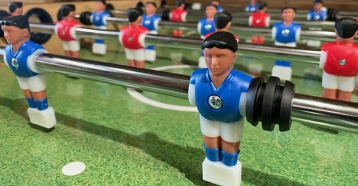 Składany stół do piłkarzyków Wielki mecz gra w piłkarzyki