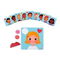 Magnetyczna układanka Emocje, Janod J08038