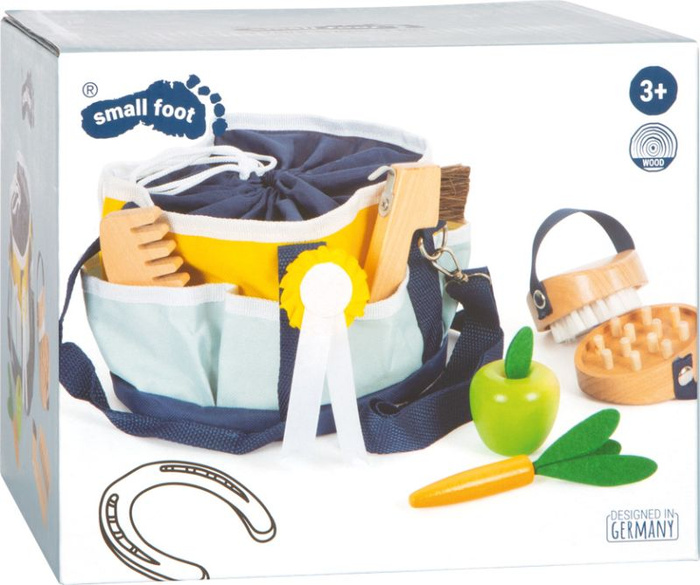 Zestaw do pielęgnacji konia hobby horsing Small Foot 12419