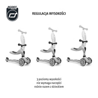 SCOOTANDRIDE Highwaykick 1 Lifestyle 2w1 Jeździk i hulajnoga z zamykanym schowkiem 1-5 lat Wildcat