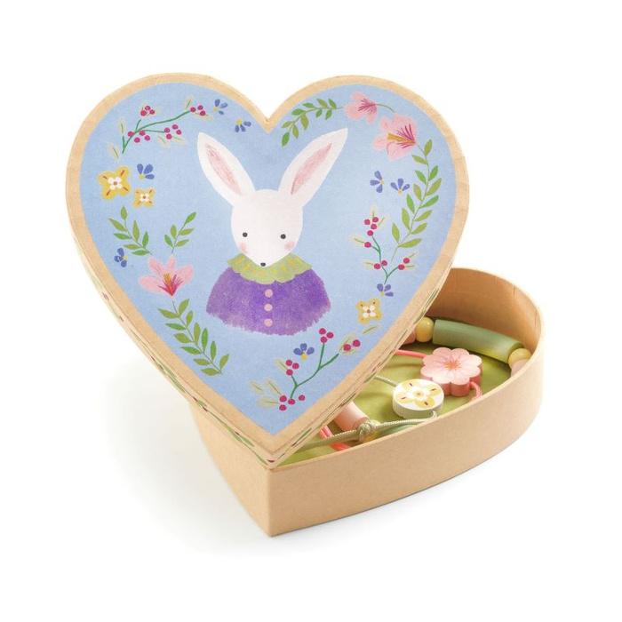 Bransoletki w ozdobnym pudełko Cécile Djeco DJ05565 biżuteria dla dzieci