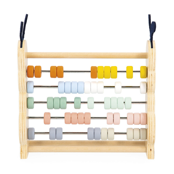 Drewniane liczydło Gąsienica Sweet Cocoon Janod J04014 Liczydła dla dzieci