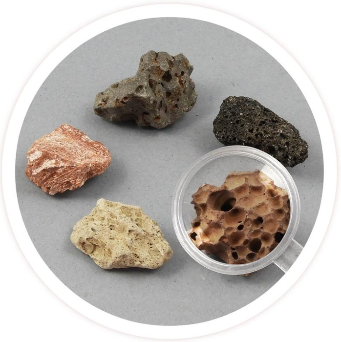 Mini wulkan erupcja i odkopywanie Buki 2225 mały archeolog