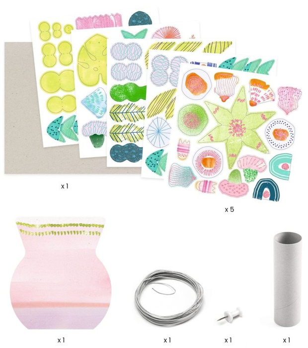 Zestaw zrób to sam Bukiet kwiatów Djeco DJ07959