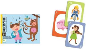 "Pouet! Pouet!" - gra karciana dla dzieci, DJ05152-Djeco, gry w kalambury