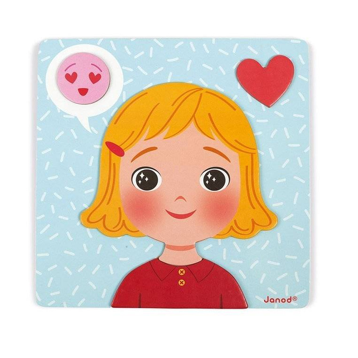 Magnetyczna układanka Emocje, Janod J08038