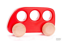 Drewniany samochód, Bus, 41510-Bajo, samochody zabawki