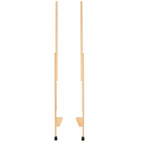 Drewniane szczudła dla dzieci Akrobata kontrola równowagi Goki 63872