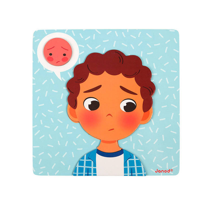 Magnetyczna układanka Emocje, Janod J08038