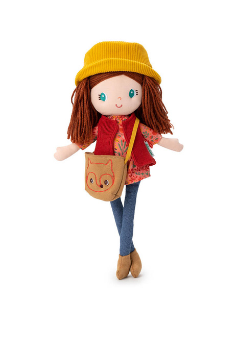 Lalka przytulanka eksplorerka przyrody ulubiony towarzysz Lea 41cm wysokości 83489 LILLIPUTIENS