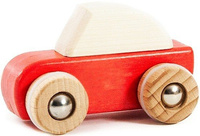 Drewniany samochód z napędem "Speed car", 49410-BAJO - samochody zabawki