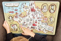 Krótka historia Polski - książka w sztywnej oprawie, ZT8351-Zuzu Toys, edukacja i historia