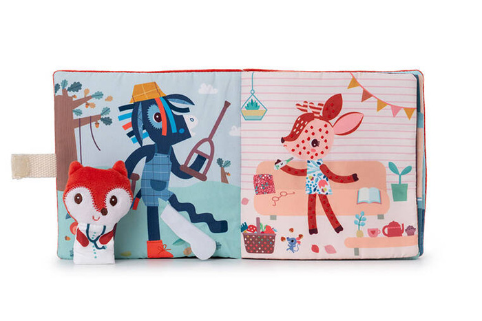 Książeczka aktywizująca z minipacynką Doktor Lisiczka Alice Lilliputiens 83534