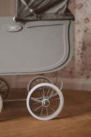 Duży wózek dla lalek Doll Pram Vintage Grey Astrup 84157