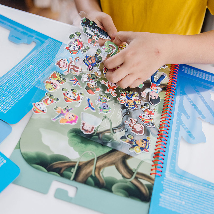 Naklejki wielorazowe Psi Patrol Puffy Sticker - Adventure Bay Melissa and Doug 33256