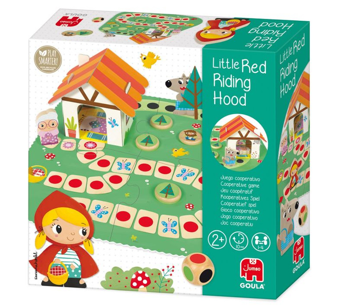 Gra planszowa dla dzieci Czerwony kapturek Goula 55262