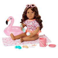 Lalka Gabriela 46cm z akcesoriami na plażę Our Generation BD31590Z