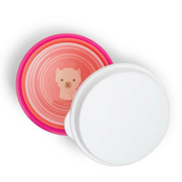 Zestaw misek z pokrywką 3 szt. Zoo Lama 9I238510-Skip Hop, pojemniki na jedzenia