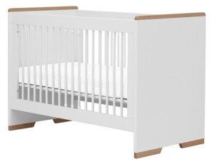 Białe Łóżeczko 120x60 Pinio Snap